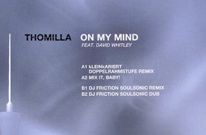 Thomilla : On My Mind (Limited Remix Edition Vinyl Vol. 1) (12")