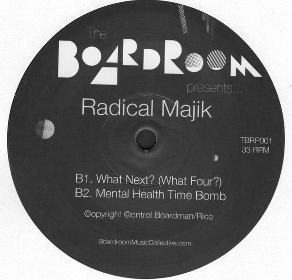 Radical Majik : Mental Health EP (12", EP)