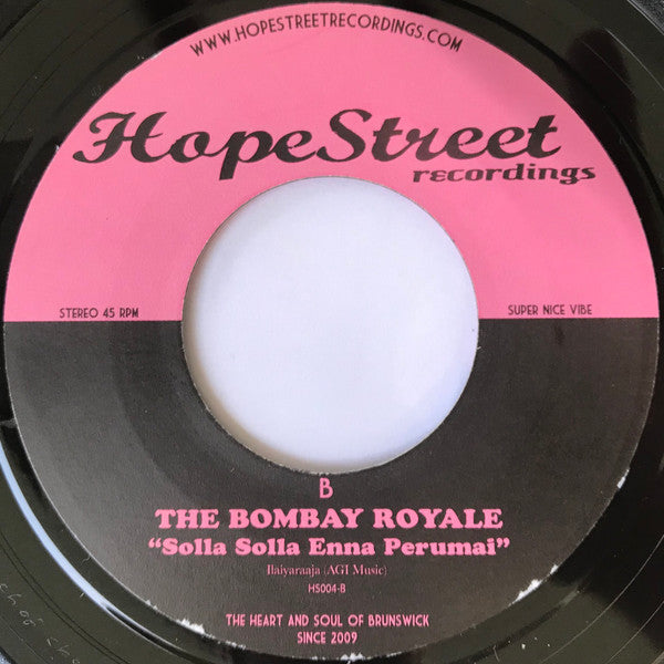 The Bombay Royale : Sote Sote Adhi Raat (7", Single)