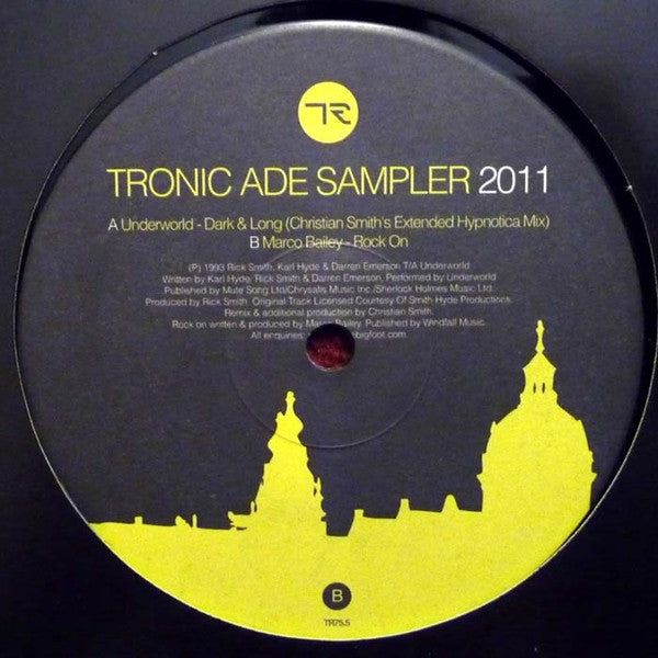 Various : Tronic Ade Sampler 2011 (12", Smplr)