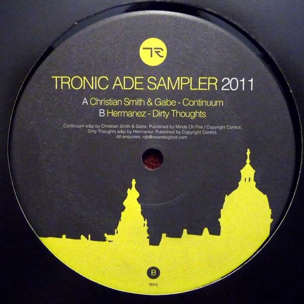 Various : Tronic Ade Sampler 2011 (12", Smplr)