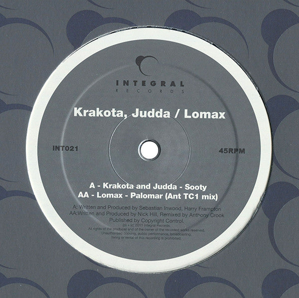 Krakota & Judda / Lomax (2) : Sooty / Palomar (Remix) (12")
