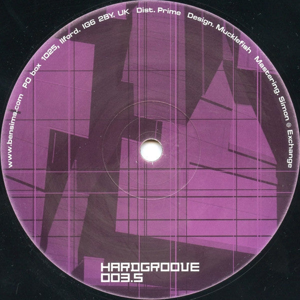 Deetron vs. Ben Sims : Hardgroove 003.5 (12")