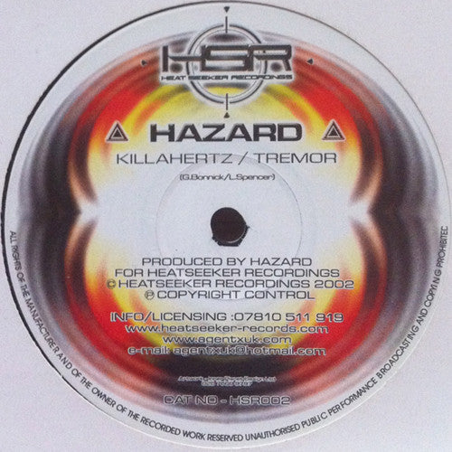 Hazard (2) : Killahertz / Tremor (12")