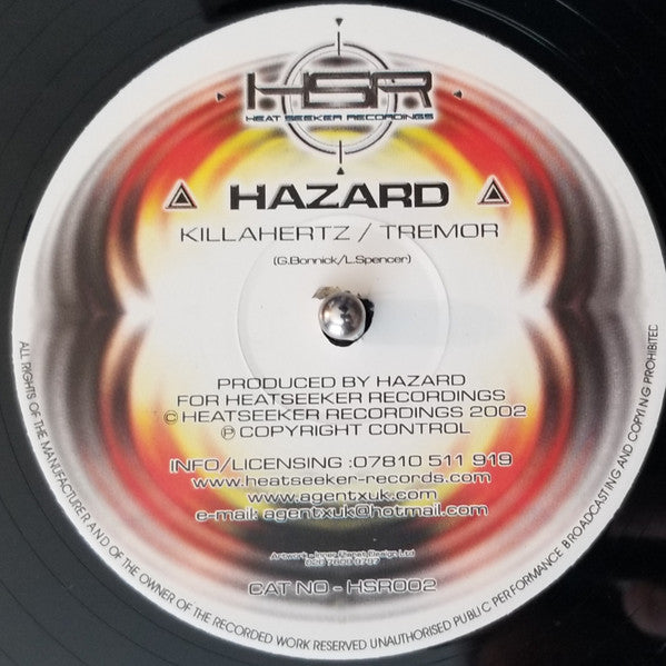 Hazard (2) : Killahertz / Tremor (12")