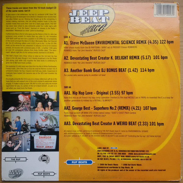 Jeep Beat Collective : Jeep Beat Experience: Thermo Nuclear Soundwarz EP (12", EP)