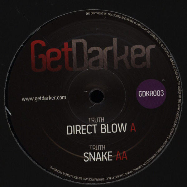 Truth (18) : Direct Blow / Snake (12")