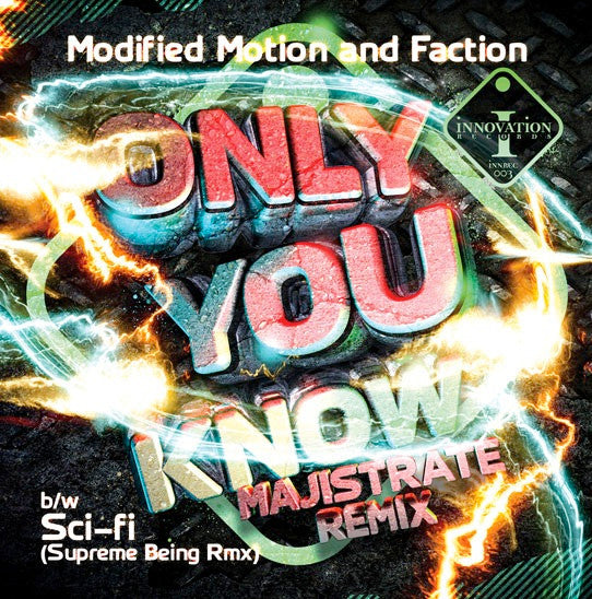 Modified Motion & Faction : Only You Know (Majistrate Remix) (12", Promo)