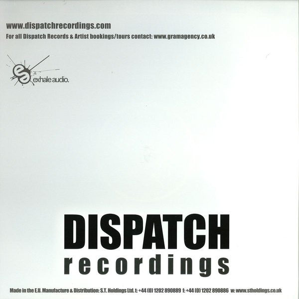 Mindscape (2) & Hydro (6) / Zero Tolerance & Script (3) : 10 Years Of Dispatch E.P. (12", EP)