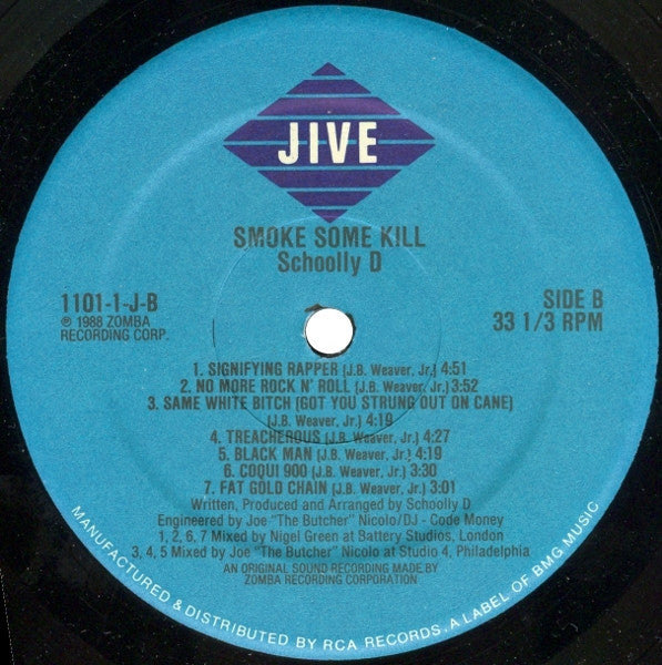 Schoolly D : Smoke Some Kill (LP, Album)