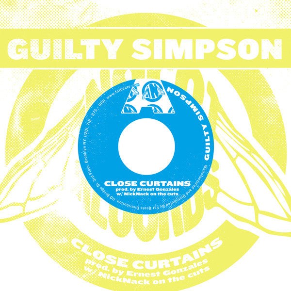 Guilty Simpson : Close Curtains EP (7", Ltd, Red)