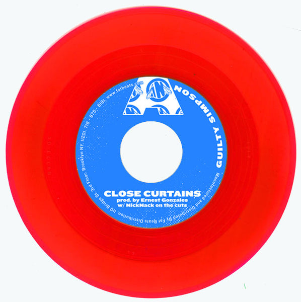 Guilty Simpson : Close Curtains EP (7", Ltd, Red)