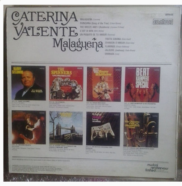 Caterina Valente : Malagueña (LP, Comp)