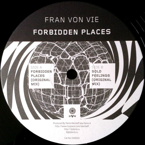 Fran von Vie : Forbidden Places (12")