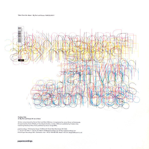 Problem Kids : My First Acid House (12")