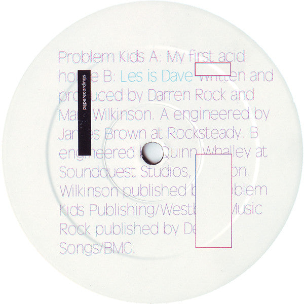 Problem Kids : My First Acid House (12")