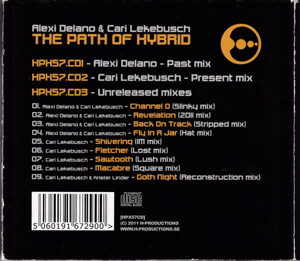 Alexi Delano & Cari Lekebusch : The Path Of Hybrid (2xCD, Comp, Mixed + CD, Comp)