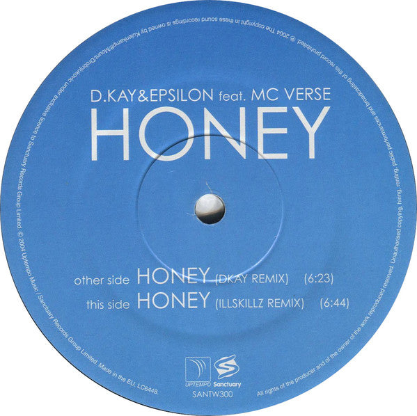 D. Kay & Epsilon : Honey (12")