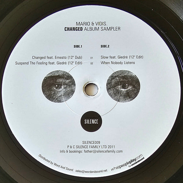 Mario Basanov & Vidis : Changed Album Sampler (12", Smplr)