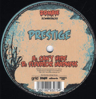 Prestige (10) : Can't Hide / Elevator Madness (12")