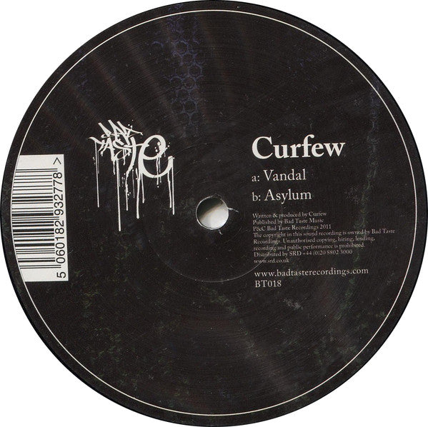 Curfew (6) : Vandal / Asylum (12")