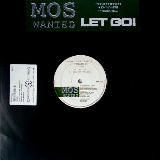 Dom Perignon & Dynamite : Let Go! (12")