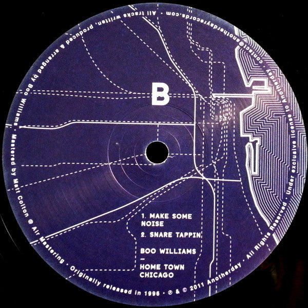 Boo Williams : Home Town Chicago (2x12", Album, RE, RM)