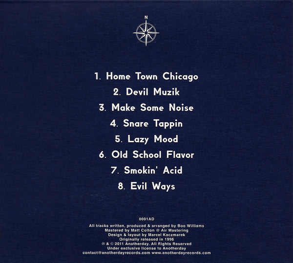 Boo Williams : Home Town Chicago (CD, Album, RE, RM)