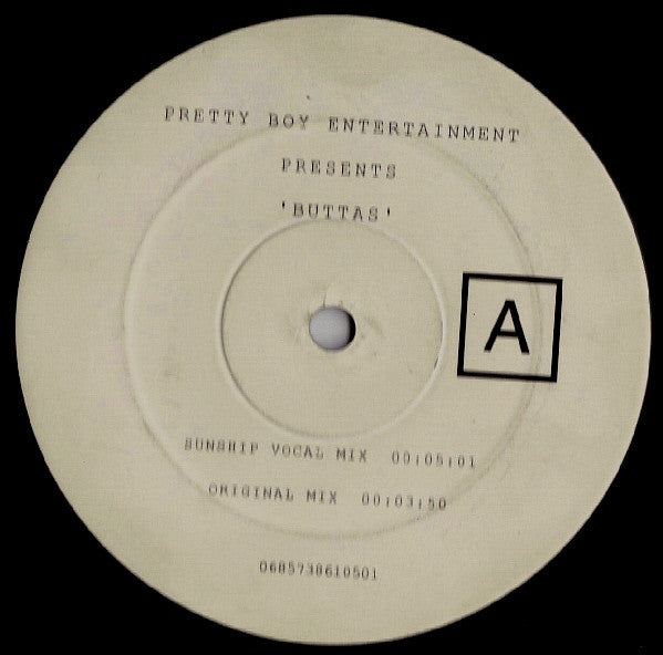 Pretty Boys : Buttas (12", Promo)