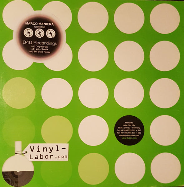 Marco Maniera : Gyinyase (12")