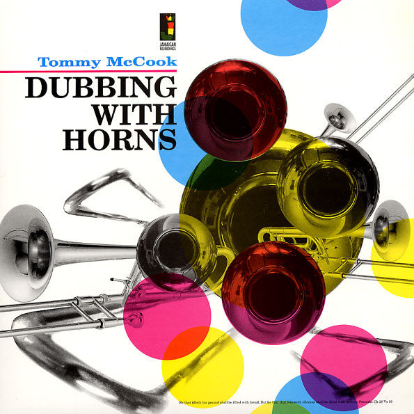 Tommy McCook : Dubbing With Horns (LP, Comp)