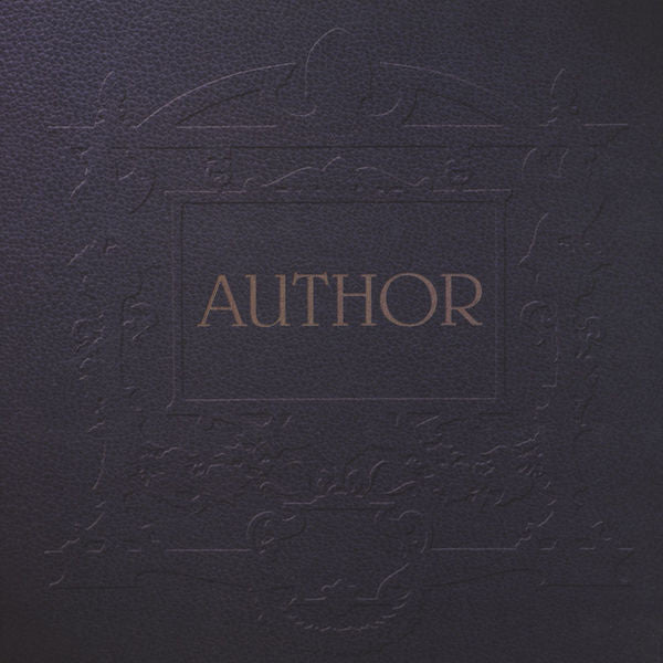 Author (2) : Author (2x12", Album)