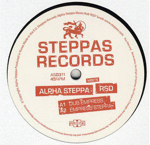 Alpha Steppa Meets RSD : Dub Empress (12", EP, Ltd)