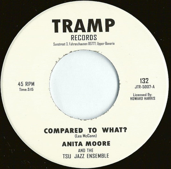 Anita Moore & TSU Jazz Ensemble / Arnett Cobb & TSU Jazz Ensemble : Compared To What? / Blues Of The New World (7", Ltd)