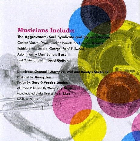Tommy McCook : Dubbing With Horns (CD, Comp)