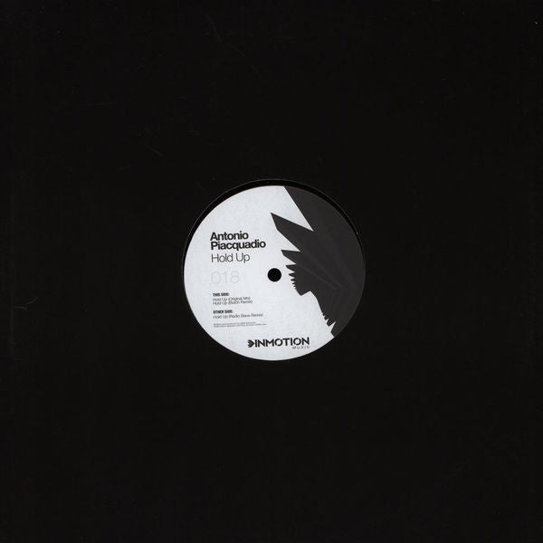 Antonio Piacquadio : Hold Up (12")