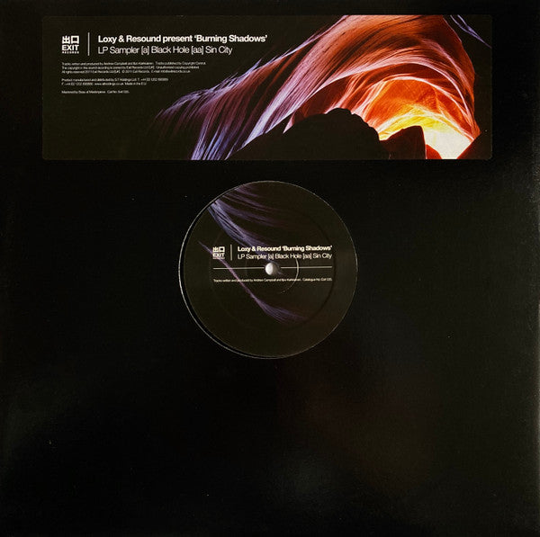 Loxy & Resound : Burning Shadows LP Sampler (12", M/Print, Smplr)