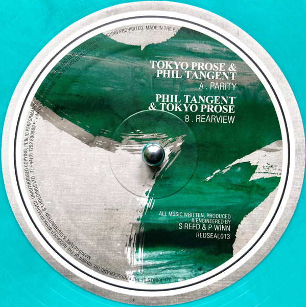 Tokyo Prose & Phil Tangent : Parity / Rearview (12", Tur)