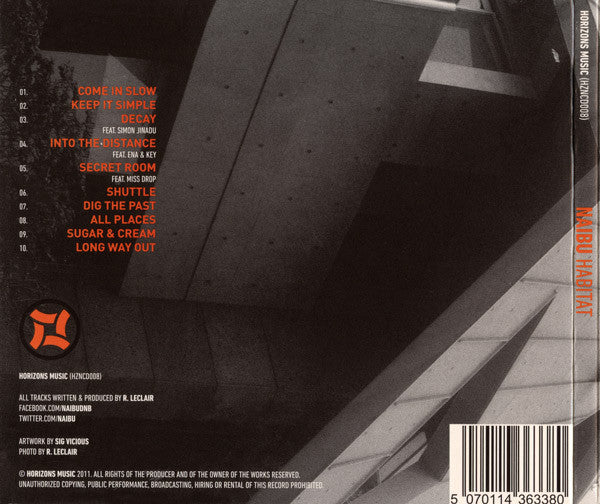 Naibu : Habitat (CDr, Album)