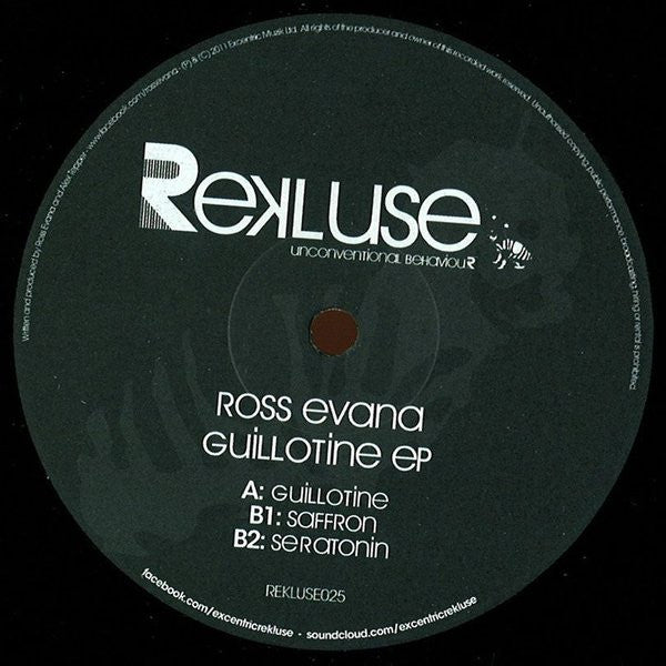 Ross Evana : Guillotine EP (12", EP)