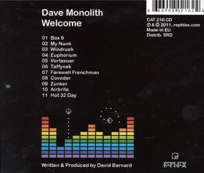 Monolith (7) : Welcome (CD, Album)
