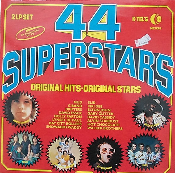 Various : 44 Superstars (2xLP, Comp, Ltd)