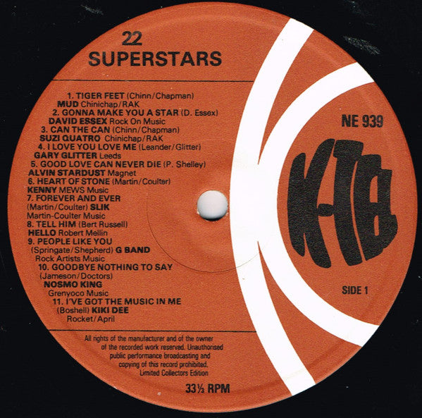 Various : 44 Superstars (2xLP, Comp, Ltd)