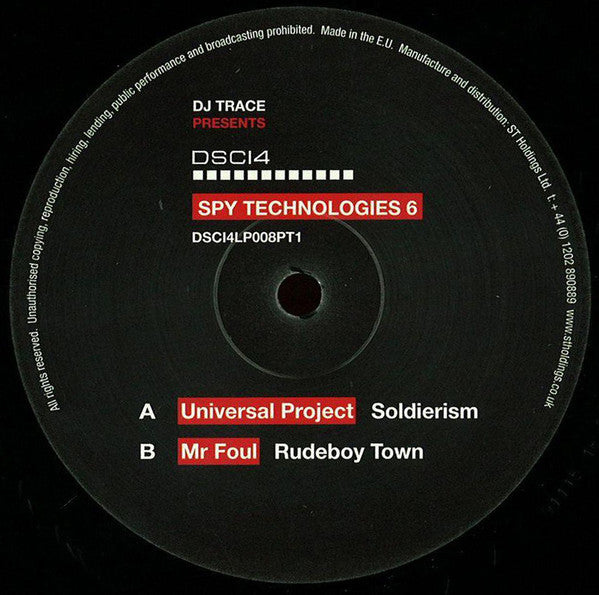 DJ Trace : Spy Technologies 6 (12")