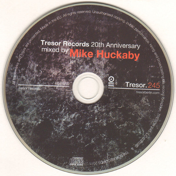 Mike Huckaby : Tresor Records 20th Anniversary (CD, Mixed)