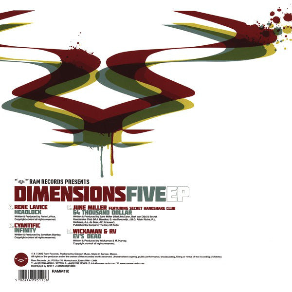 Various : Dimensions Five EP (2x12", EP)