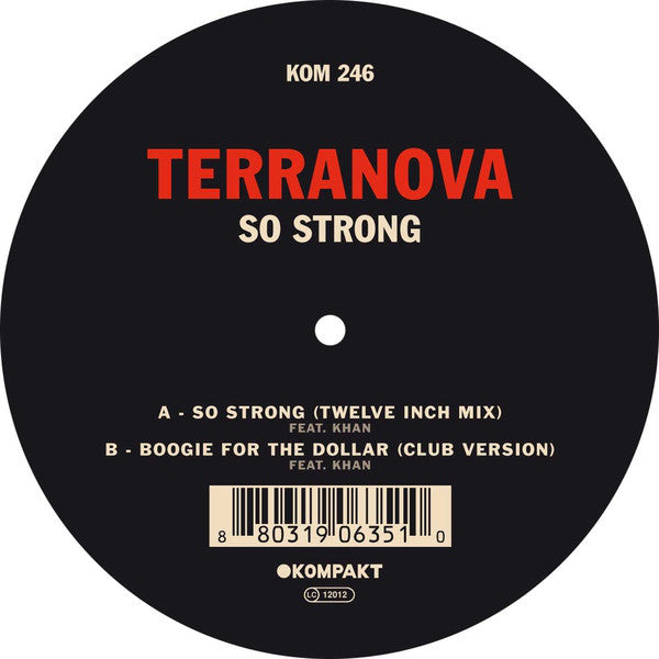 Terranova : So Strong (12")