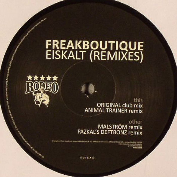 Freak Boutique : Eiskalt (Remixes) (12")