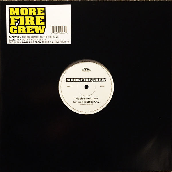 More Fire Crew : Back Then (12")