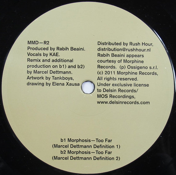 Morphosis (2) : Too Far (Dettmann's Definitions) (12")